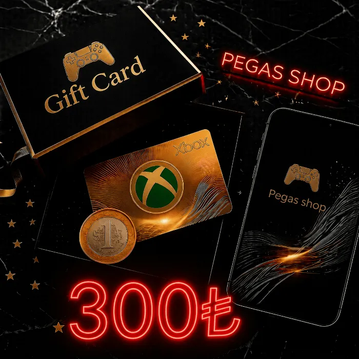 XBOX 300 TRY Подарочная Карта ТУРЦИЯ · 24 · 7 АВТОВЫДАЧА