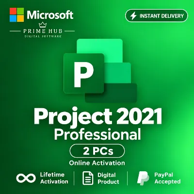 Project 2021 Pro | 2 ПК | Retail Online | Бессрочно | Мгновенно - irongamers.ru