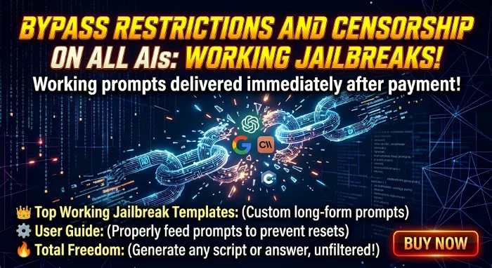 Обходите ограничения и цензуру в любых ИИ: Работающие Jailbreak!