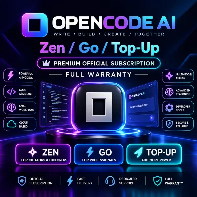 OpenCode AI — Zen / Go / Пополнение | Официальная премиум-подписка | Полная гарантия - irongamers.ru