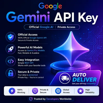 Ключ API Google Gemini | API Google AI | Автоматическая доставка приватного доступа - irongamers.ru