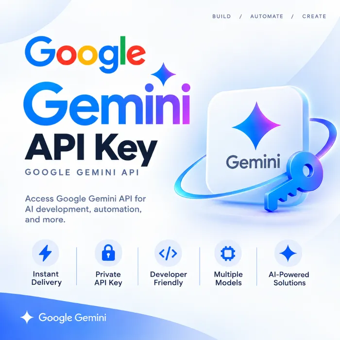 Ключ API Google Gemini · API Google AI · Автоматическая доставка приватного доступа