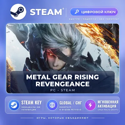 Metal Gear Rising Revengeance — Steam ключ (Global) - irongamers.ru