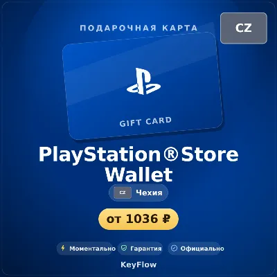 PlayStation®Store Wallet (Чехия, CZK) · 200–5000 - irongamers.ru