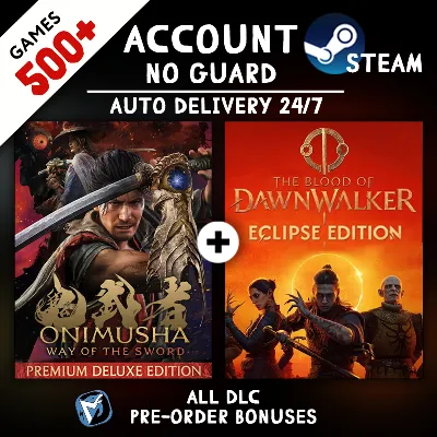 Onimusha: Way of the Sword + The Blood of Dawnwalker + 500 ИГР STEAM АККАУНТ - irongamers.ru