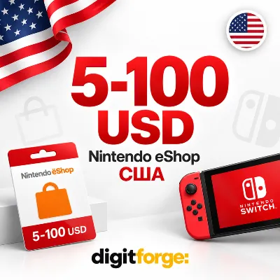 5-100 USD - Nintendo eShop США - irongamers.ru