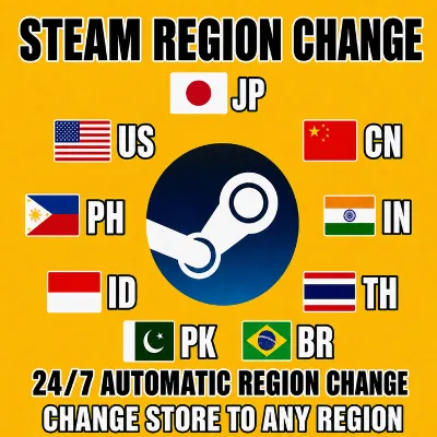 Смена региона Steam CDK 24 7 США UK Европа Китай Индия Япония Бразилия Канада Мексика - irongamers.ru