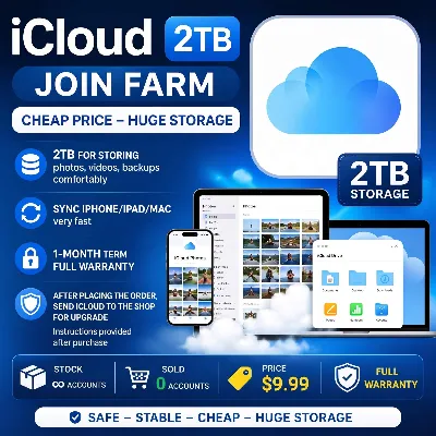⭐ iCloud 2TB — 1 месяц | Join Farm | Полная гарантия - irongamers.ru