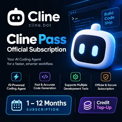 Официальная подписка Cline.Bot / Cline Pass на 1-12 месяцев - пополнение баланса - irongamers.ru