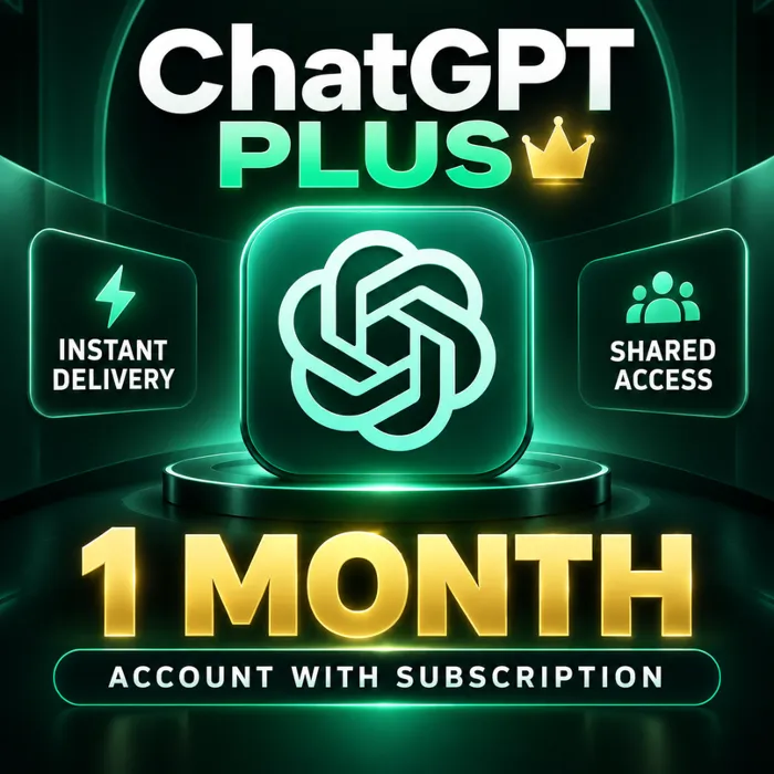 ChatGPT PLUS · На 1 месяц l Аккаунт с подпиской
