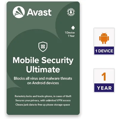 Avast Mobile Security Ultimate 1 Device 1 Year For Android _ Global - irongamers.ru