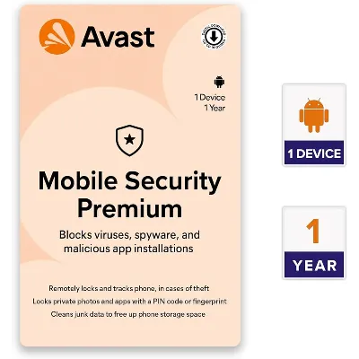 Avast Mobile Security Premium 1 Device 1 Year for Android _ Global - irongamers.ru