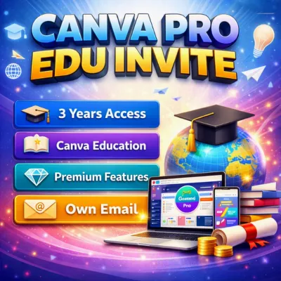 Canva Pro EDU Приглашение на 3 года | Canva Education | Премиум-функции | Своя почта - irongamers.ru