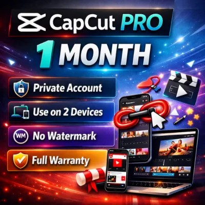 CapCut Pro 1 месяц | Приватный аккаунт | 2 устройства | Без водяного знака | Гарантия - irongamers.ru
