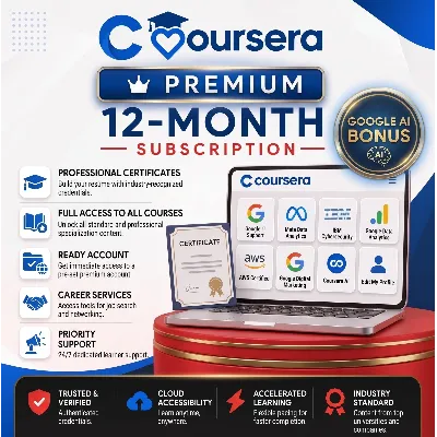 Coursera Premium 12 месяцев | Сертификаты | Готовый аккаунт | Google AI Bonus - irongamers.ru