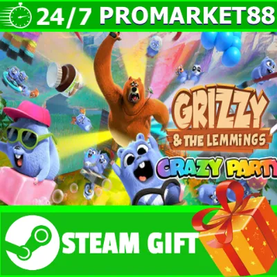 Grizzy and the Lemmings - Crazy Party STEAM GIFT - irongamers.ru