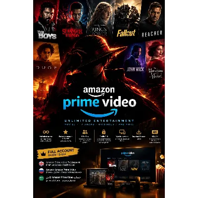 Аккаунт Amazon Prime (Полный доступ – Готов к использованию) - irongamers.ru