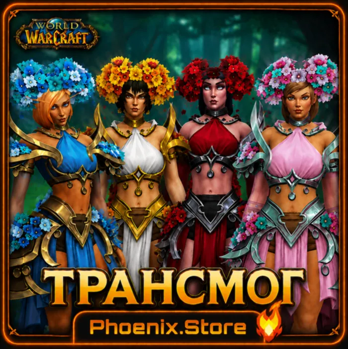 РФ · РБ(смена) · мир ПОДАРОК · вход · Яркая цветотканая коллекция ТРАНСМОГ · WOW: Midnight