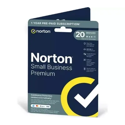 NORTON SMALL BUSINESS PREMIUM 2.0 500GB 1USER 20DEVICE 1 Year _ Middle East(AR) - irongamers.ru