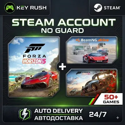 Forza Horizon 5+4+BeamNG.drive + 50 ИГР | БЕЗ GUARD - irongamers.ru