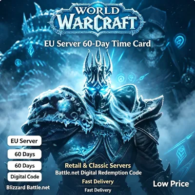 World of Warcraft | Карта доступа на 60 дней для европейского сервера | Серверы Retai - irongamers.ru