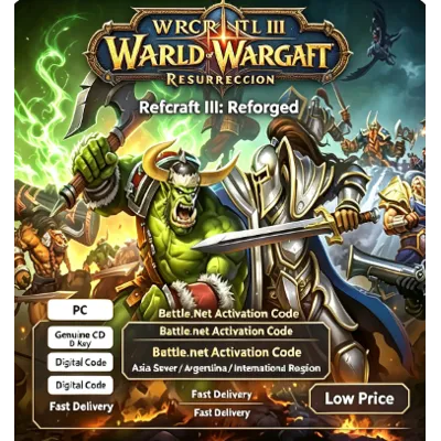 Warcraft III: Reforged | Код активации Battle.net | Азиатский сервер/Аргентина/Междун - irongamers.ru
