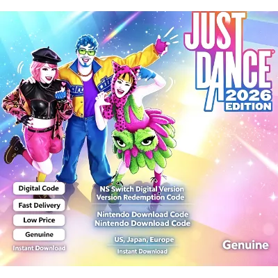 Just Dance 2026 | Код активации цифровой версии для Nintendo Switch | Код загрузки Ni - irongamers.ru