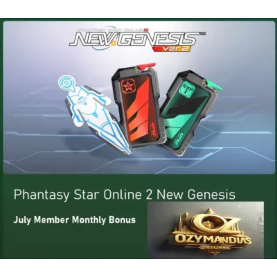 Phantasy Star Online 2 New Genesis — August Member Monthly Bonus DLC - irongamers.ru