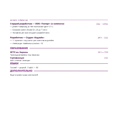 Конструктор резюме: 5 тем PDF + DOCX из одной формы (десктоп-программа) - irongamers.ru