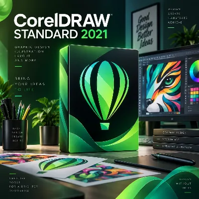 CorelDRAW Standard 2021 Ключ - 1 Устройство Постоянная Активация - Global - irongamers.ru