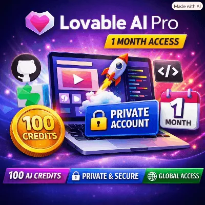 Lovable AI Pro | 1 месяц | 100 кредитов | Личный аккаунт - irongamers.ru