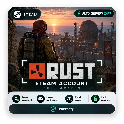 Rust | Steam-аккаунт + почта | Автовыдача - irongamers.ru