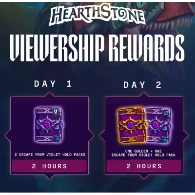 Hearthstone — 24 награды | HS BlizzCon Day 1+2 | Golden Pack / Violet Pack | Сентябрь - irongamers.ru