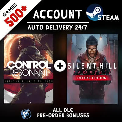 CONTROL Resonant Digital Deluxe Edition + SILENT HILL: Townfall + 500 ИГР АККАУНТ - irongamers.ru