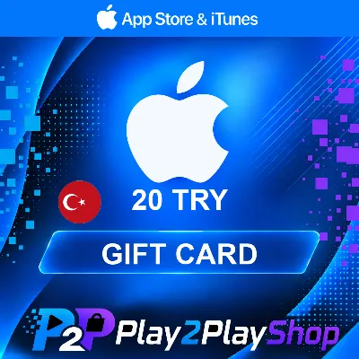 ПОДАРОЧНАЯ КАРТА APPLE ITUNES 20 TRY (ТУРЦИЯ) - irongamers.ru