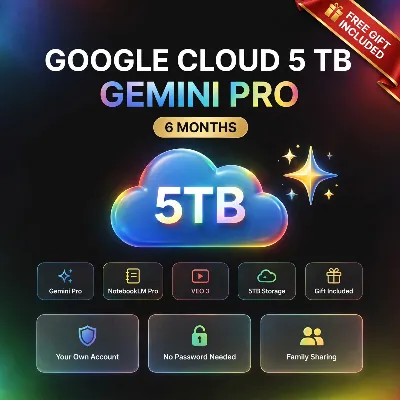 Google Cloud 5 ТБ | Gemini Pro, NotebookLM Pro, VEO3, Banana Pro, Antigravity | 6 мес - irongamers.ru