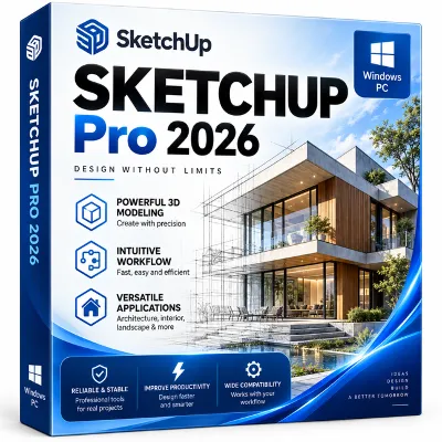 SketchUp Pro 2026 для Windows | Пожизненная лицензия | Мгновенная доставка - irongamers.ru