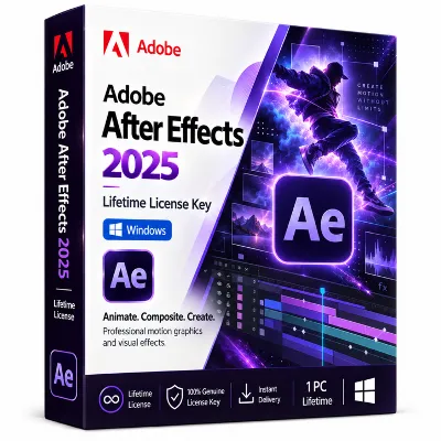 Adobe After Effects 2025  Бессрочная лицензия | Windows PC - irongamers.ru