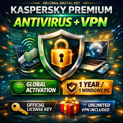 KASPERSKY PREMIUM + VPN — 1 ГОД - irongamers.ru