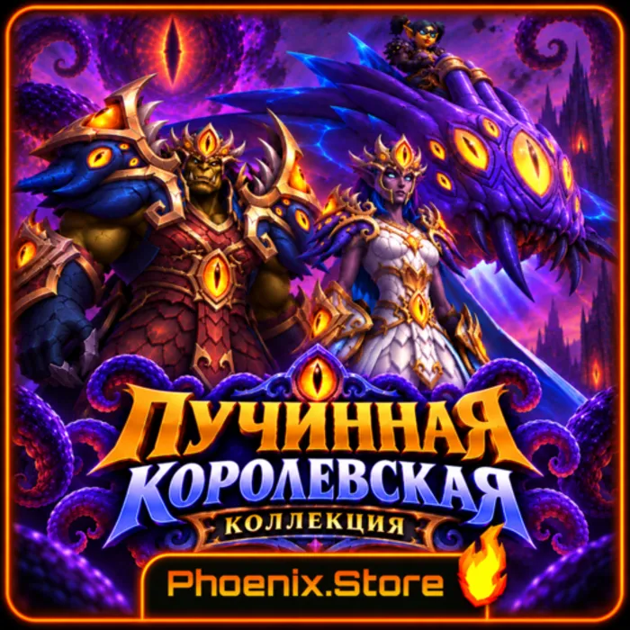 РФ · РБ (смена) · мир ПОДАОК · вход · Пучинная королевская коллекция · WOW: Midnight
