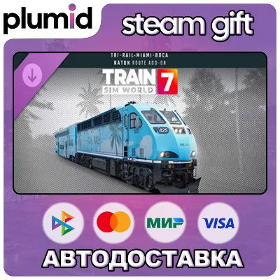 DLC Train Sim World 7: Florida Tri-Rail: Miami - Boca Raton Route A Steam Gift / Росс - irongamers.ru