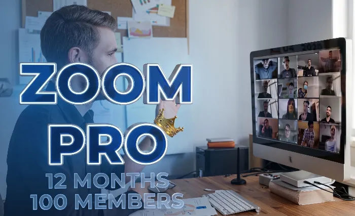 Zoom Pro account for 12 months, ready to use