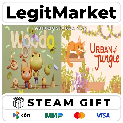 Urban Jungle + Woodo / Steam АВТО / РУ + МИР - irongamers.ru