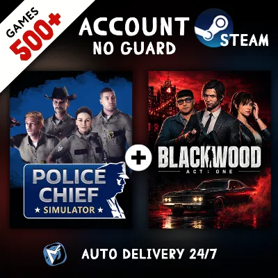 Police Chief Simulator + BLACKWOOD + 500 ИГР STEAM АККАУНТ - irongamers.ru
