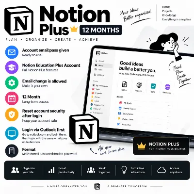 Notion Plus 12 Months Account Email Pass Change Allowed - irongamers.ru