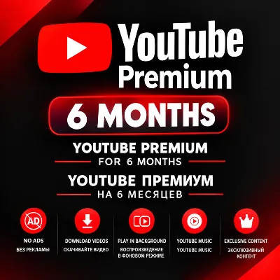 YouTube Premium | Family Plan Slot – 1 Month - irongamers.ru