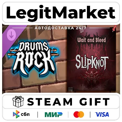 DLC Drums Rock: Slipknot - 'Wait and Bleed' / Steam АВТО / РУ + МИР - irongamers.ru
