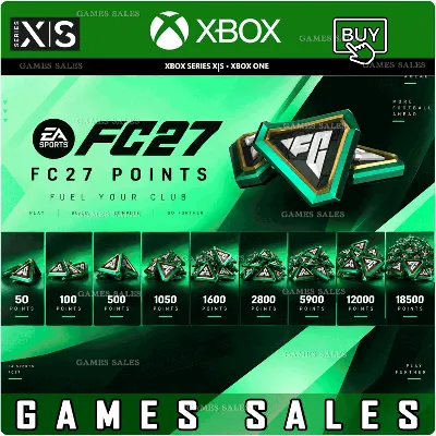 EA SPORTS FC™ 27 - FC POINTS 50-18500 XBOX АВТО БЕЗ ВХОДА