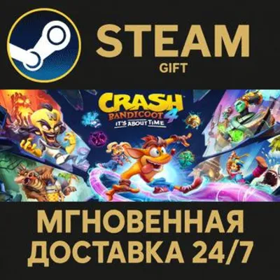 Crash Bandicoot™ 4: It’s About Time Steam Gift СТИМ ГИФТ ПК АВТОДОСТАВКА ПОДАРОК - irongamers.ru