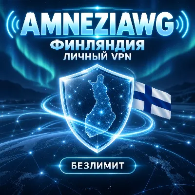 🇫🇮 AMNEZIAWG VPN ФИНЛЯНДИЯ 🔑 ЛИЧНЫЙ КЛЮЧ ФИНСКИЙ IP БЕЗЛИМИТ - irongamers.ru